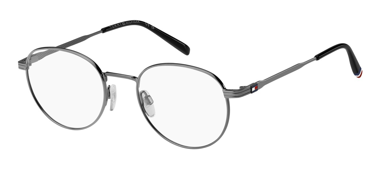 Eyeglasses Tommy Hilfiger Th 2135 108894 KJ1 color dark ruthenium shape pantos 