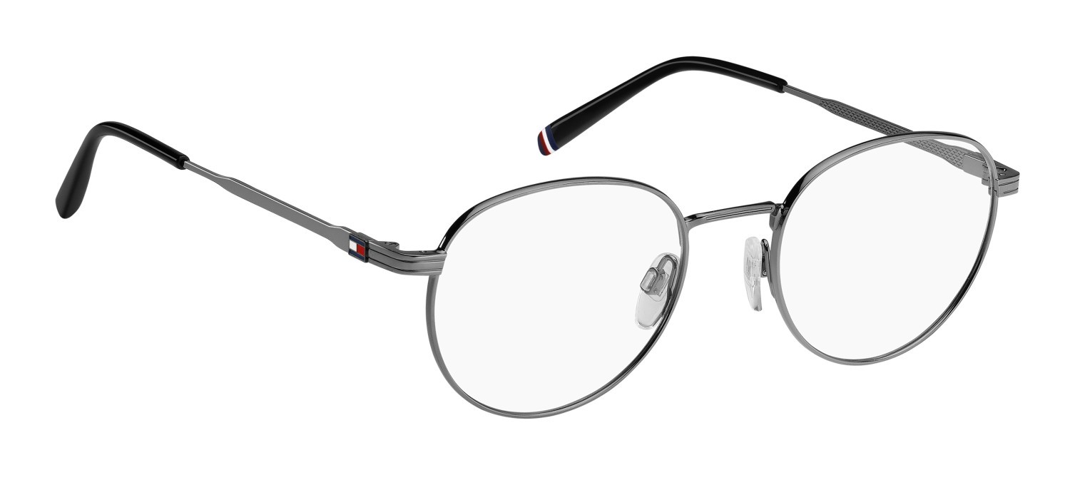Eyeglasses Tommy Hilfiger Th 2135 108894 KJ1 color dark ruthenium shape pantos 