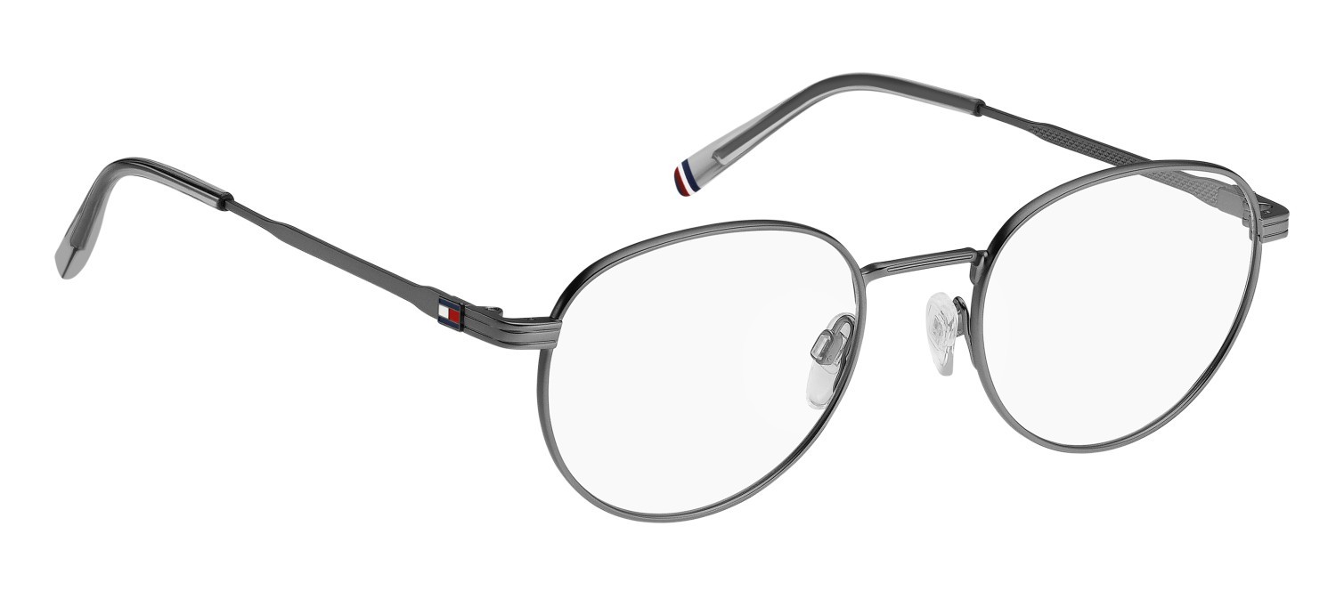 Brillen Tommy Hilfiger Th 2135 108894 R80 farbe matte dark ruthenium form pantos 