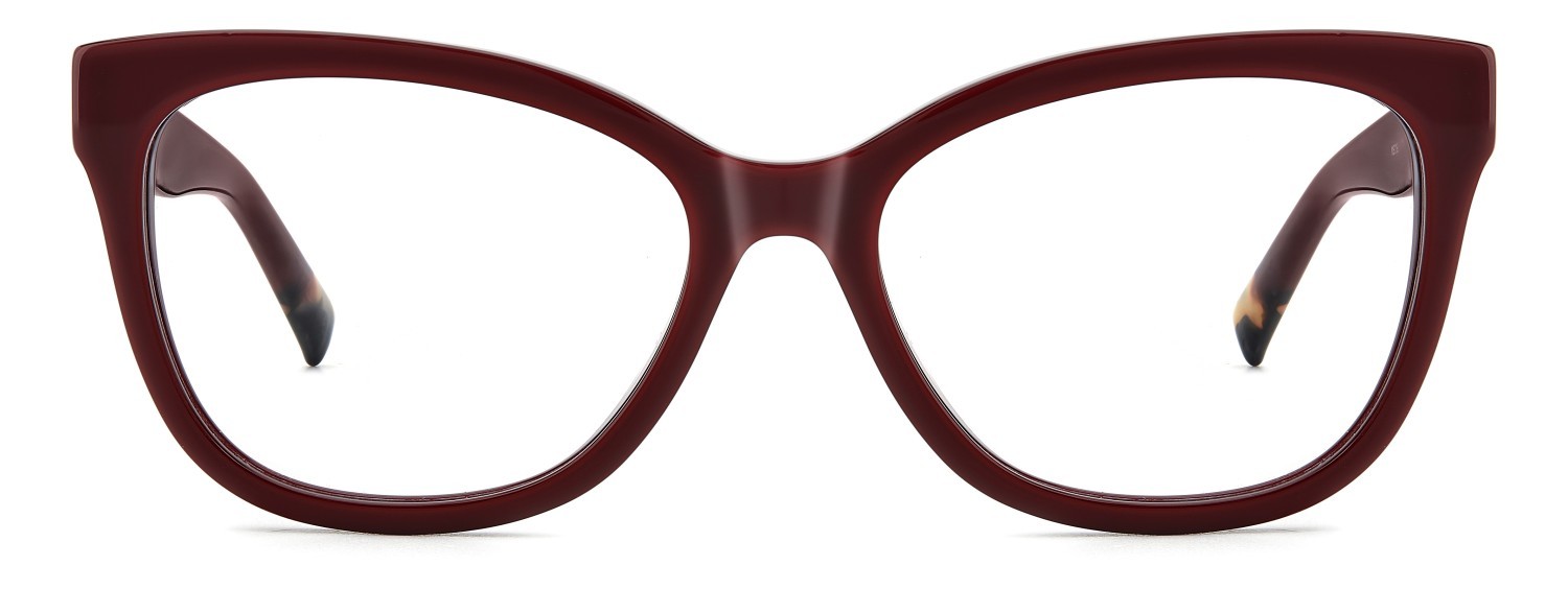 Occhiali da vista Missoni Mis 0190 108896 LHF colore burgundy forma rettangolare 