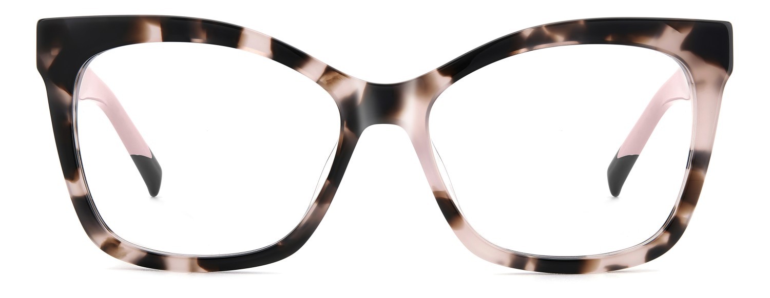 Occhiali da vista Missoni Mis 0191/G 108897 0T4 colore havana pink forma rettangolare 