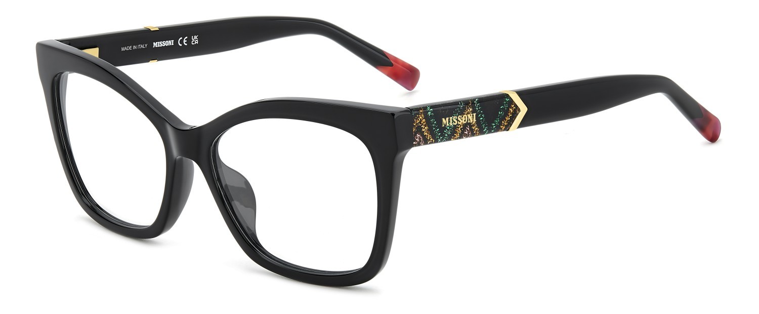 Occhiali da vista Missoni Mis 0191/G 108897 807 colore black forma rettangolare 