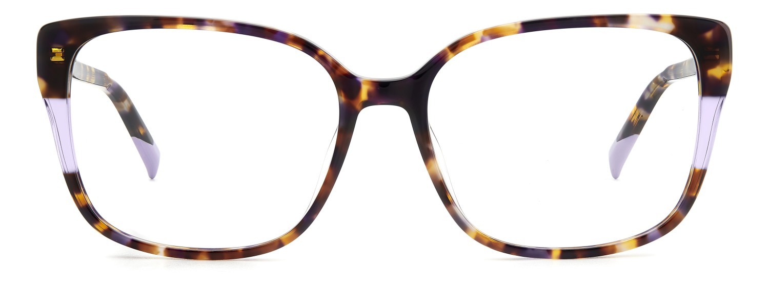 Occhiali da vista Missoni Mis 0201/G 108898 MMH colore havana lilac forma rettangolare 