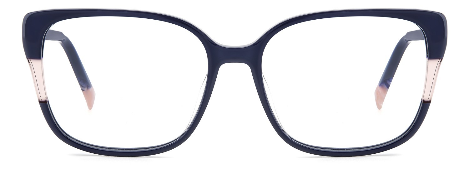 Occhiali da vista Missoni Mis 0201/G 108898 PJP colore blue forma rettangolare 