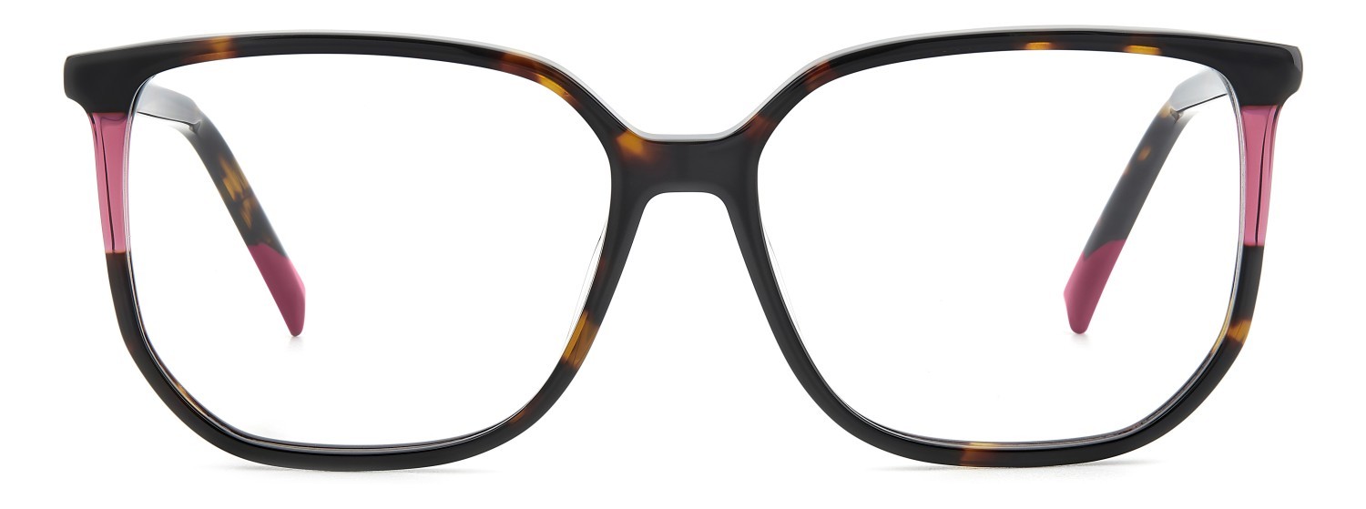 Occhiali da vista Missoni Mis 0202 108899 086 colore havana forma rettangolare 