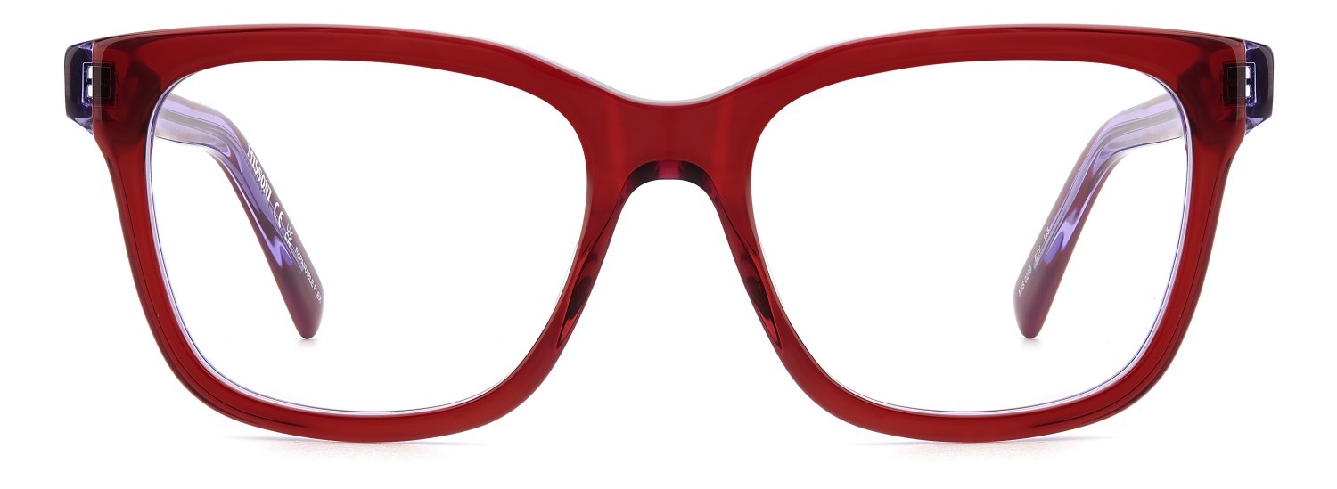 Occhiali da vista Missoni Mis 0209 108900 E2Y colore red violet forma rettangolare 