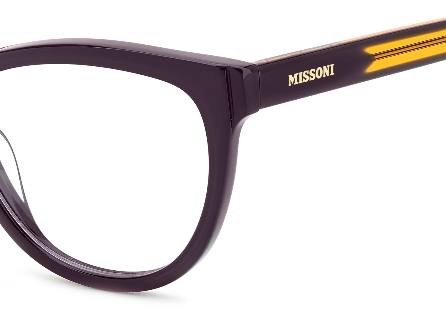 Occhiali da vista Missoni Mis 0210 108901 B3V colore violet forma cat eye 