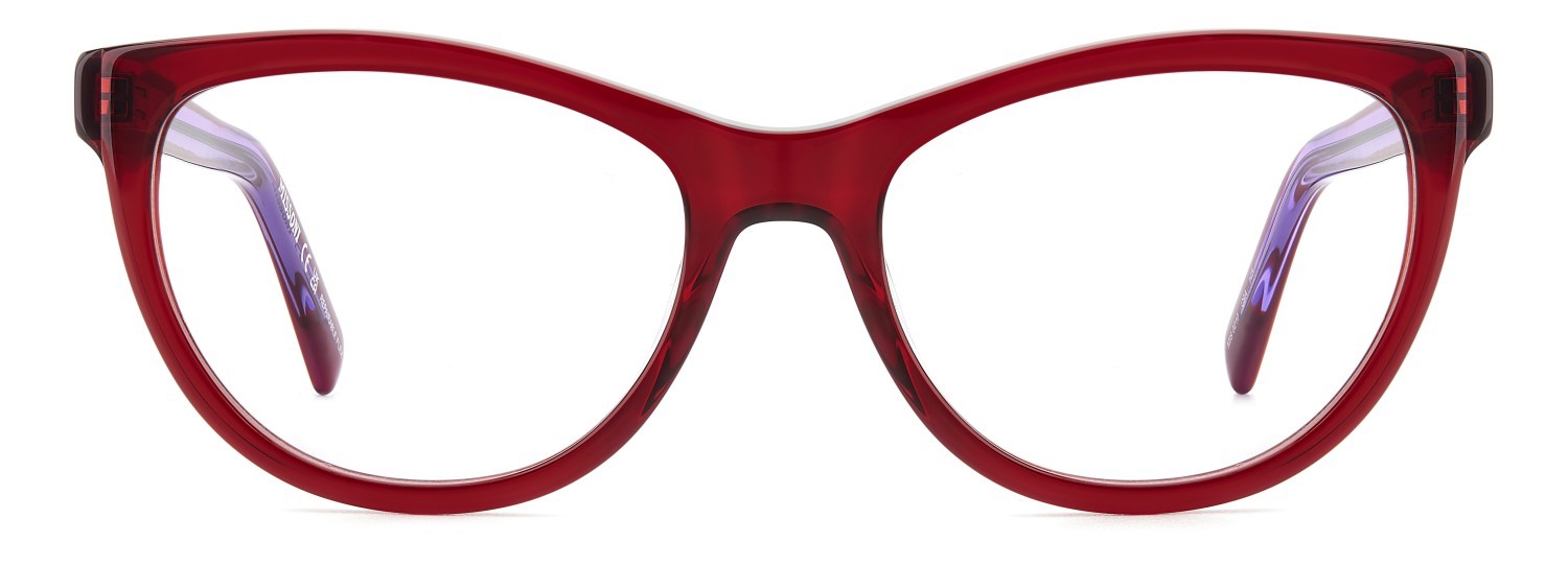 Occhiali da vista Missoni Mis 0210 108901 C9A colore red forma cat eye 
