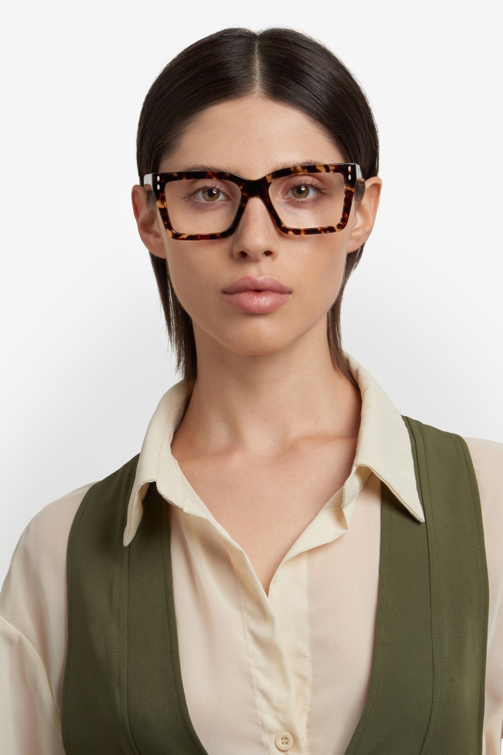 Occhiali da vista Isabel Marant Im 0192 108904 086 colore havana forma rettangolare 