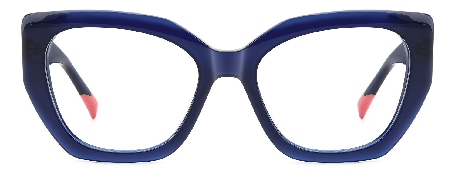 Eyeglasses Missoni Mis 0195/G 108905 PJP color blue shape rectangle 