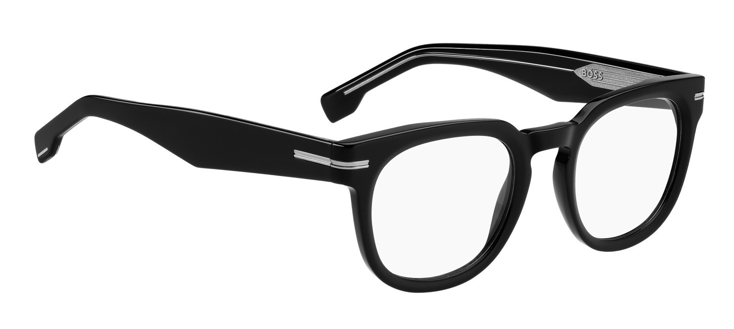 Eyeglasses Hugo Boss 1719 108908 807 color black shape rectangle 