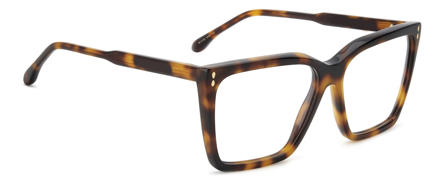 Occhiali da vista Isabel Marant Im 0195 108909 WR9 colore brown havana forma rettangolare 