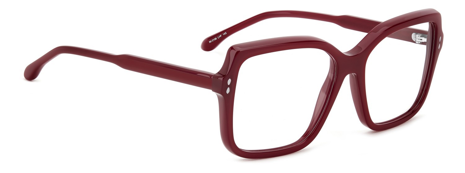 Eyeglasses Isabel Marant Im 0196 108910 LHF color burgundy shape rectangle 