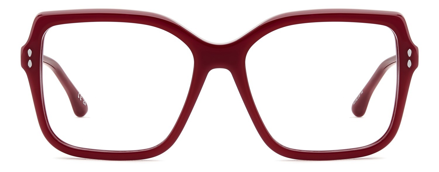 Eyeglasses Isabel Marant Im 0196 108910 LHF color burgundy shape rectangle 