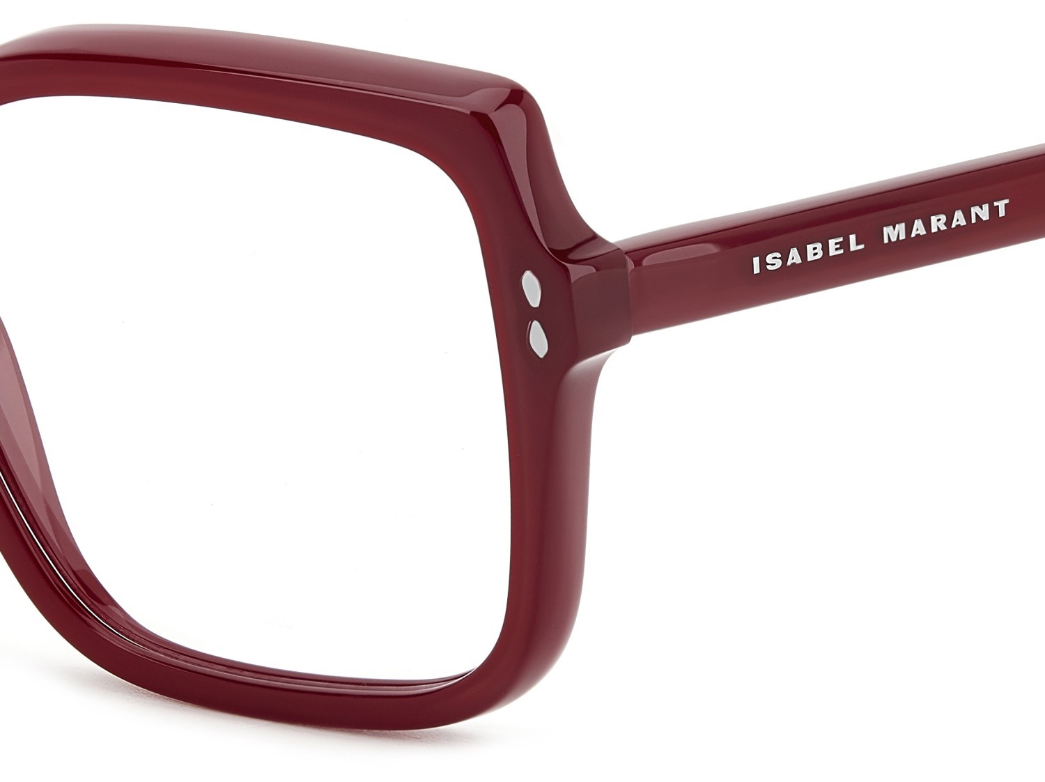 Eyeglasses Isabel Marant Im 0196 108910 LHF color burgundy shape rectangle 