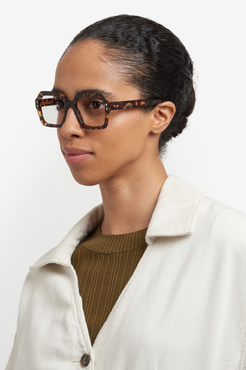Occhiali da vista Isabel Marant Im 0191 108911 086 colore havana forma rettangolare 