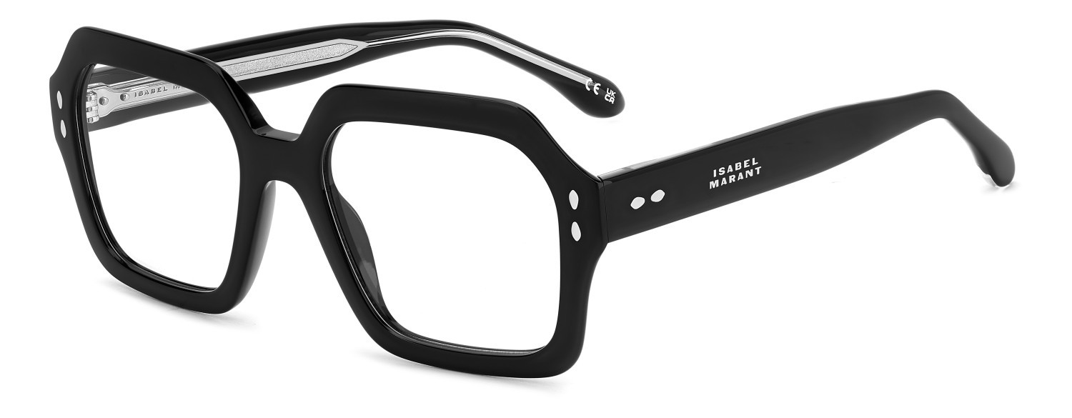 Eyeglasses Isabel Marant Im 0191 108911 807 color black shape rectangle 