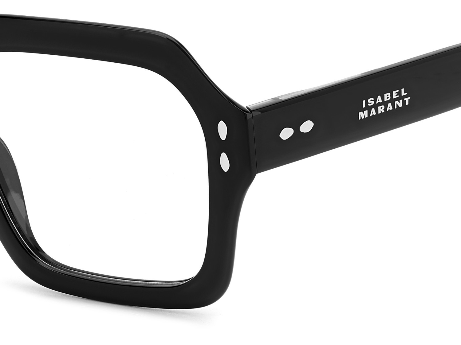 Eyeglasses Isabel Marant Im 0191 108911 807 color black shape rectangle 