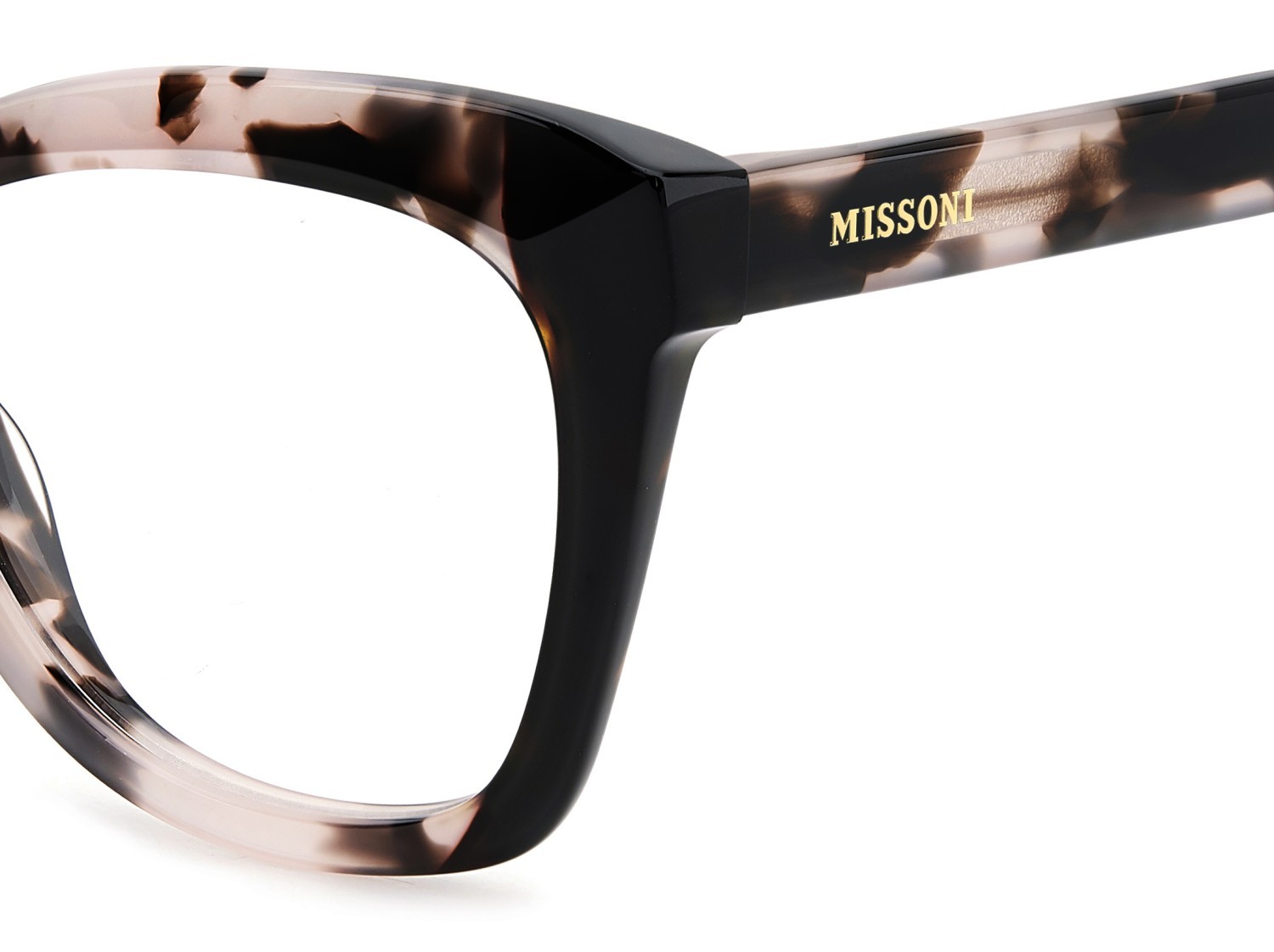 Occhiali da vista Missoni Mis 0199 108912 0T4 colore havana pink forma rettangolare 
