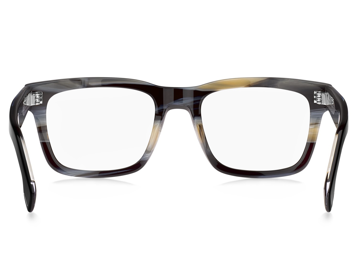 Eyeglasses Hugo Boss 1720 108915 QF6 color black striped white shape rectangle 