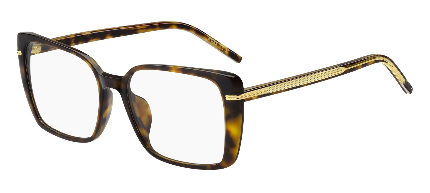 Occhiali da vista Hugo Boss 1738/G 108916 086 colore havana forma rettangolare 