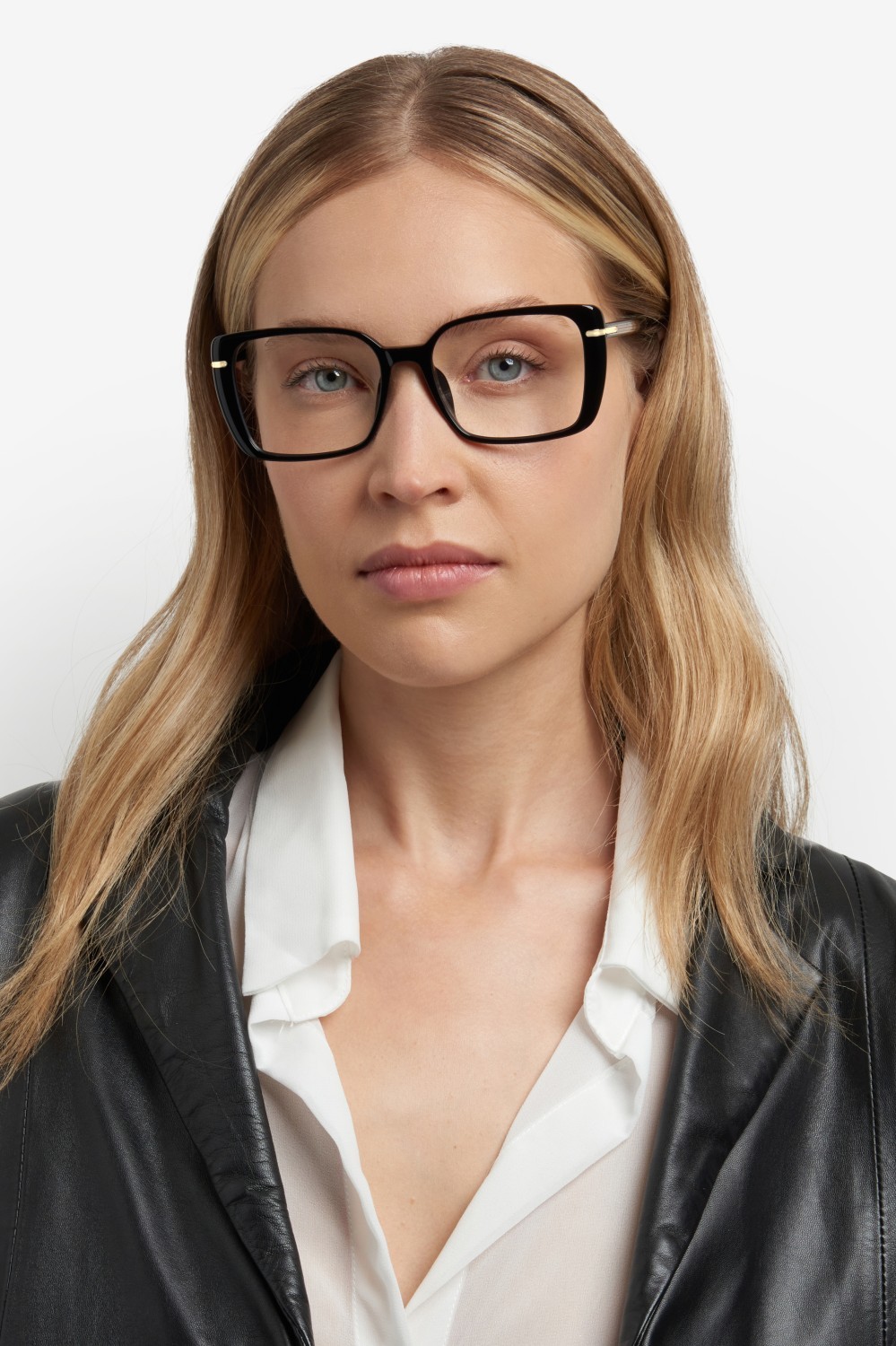 Eyeglasses Hugo Boss 1738/G 108916 807 color black shape rectangle 