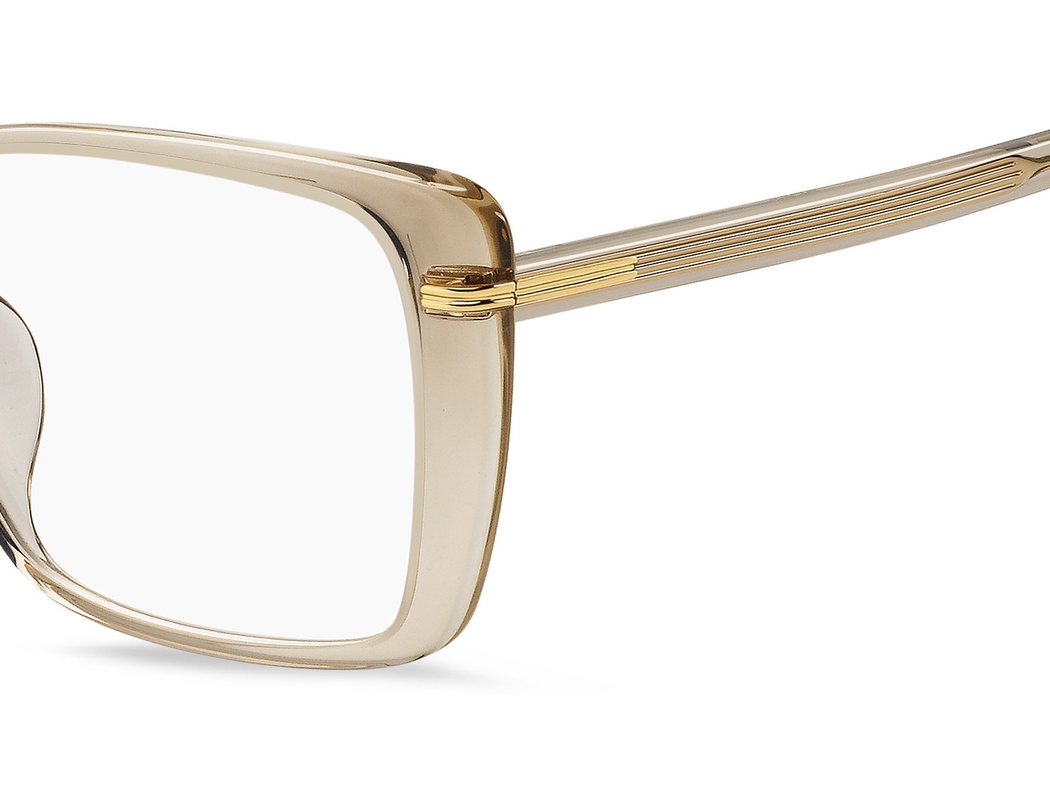 Eyeglasses Hugo Boss 1738/G 108916 DLN color nude beige shape rectangle 