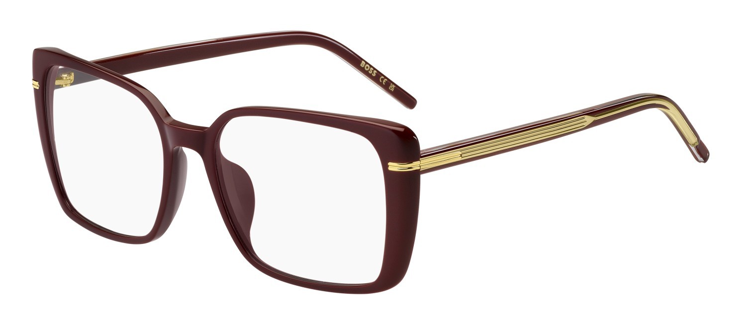 Occhiali da vista Hugo Boss 1738/G 108916 LHF colore burgundy forma rettangolare 