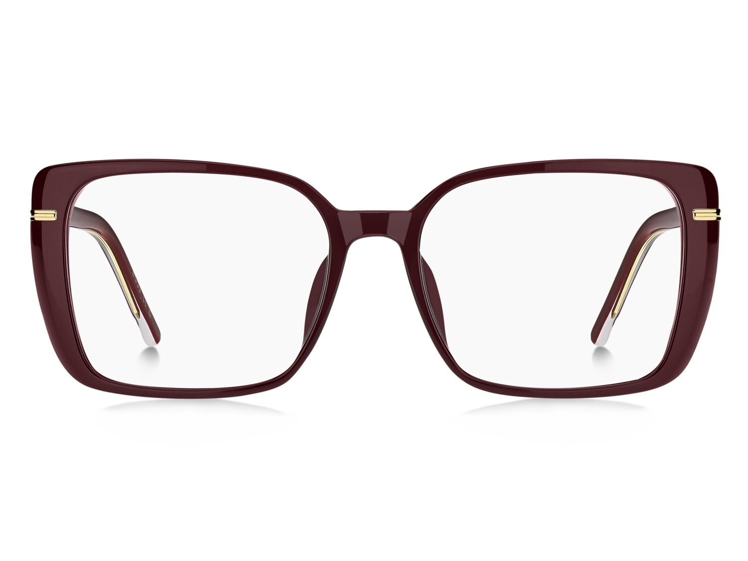 Occhiali da vista Hugo Boss 1738/G 108916 LHF colore burgundy forma rettangolare 