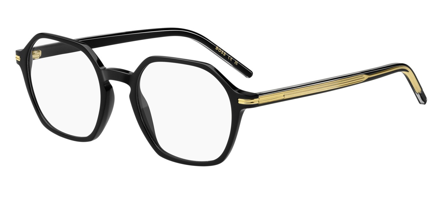 Occhiali da vista Hugo Boss 1737 108917 807 colore black forma rettangolare 