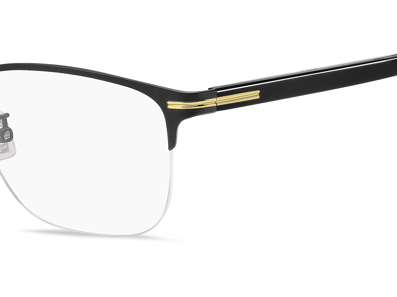 Occhiali da vista Hugo Boss 1729/G 108918 I46 colore matte black gold forma rettangolare 