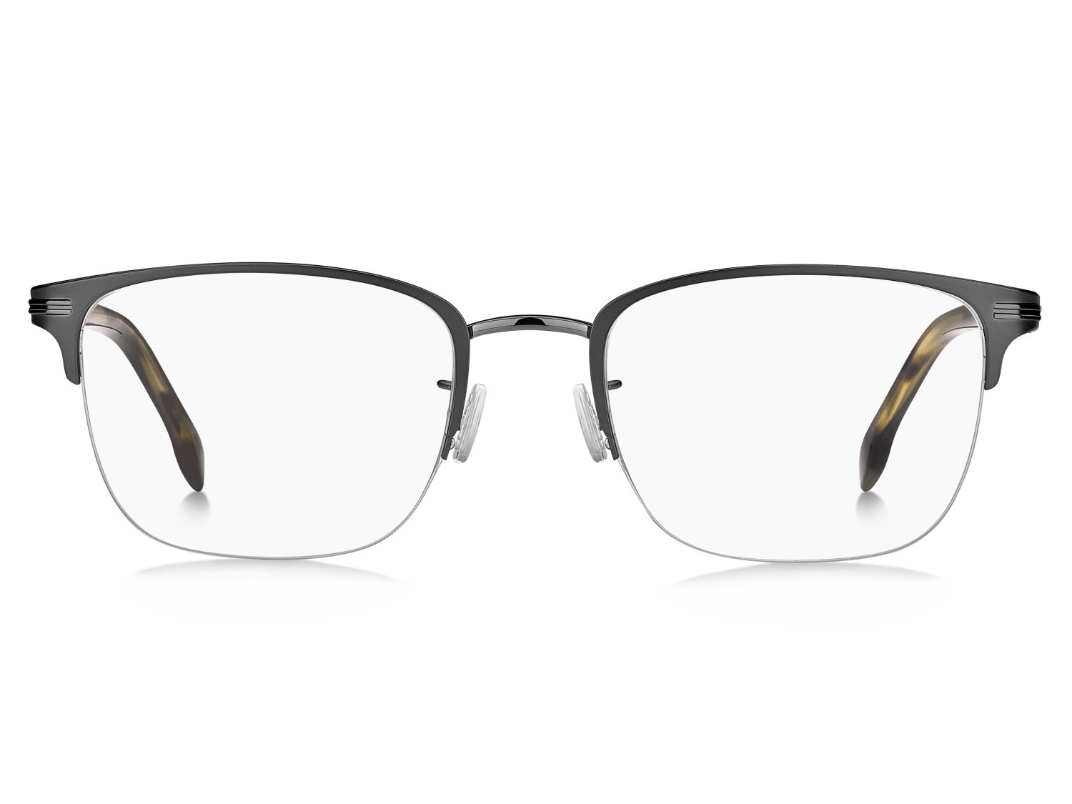 Eyeglasses Hugo Boss 1729/G 108918 SVK color matte ruthenium black shape rectangle 