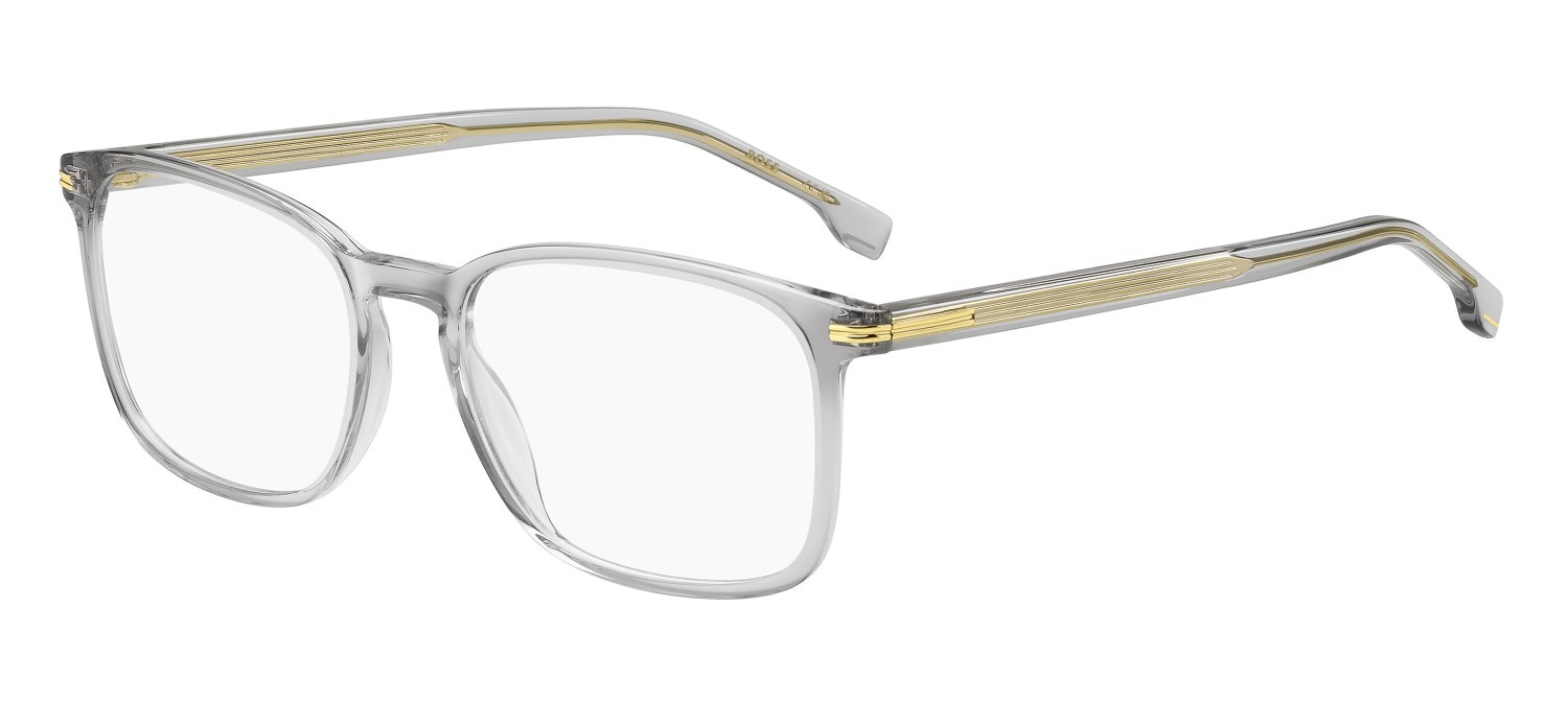Occhiali da vista Hugo Boss 1727 108920 KB7 colore grey forma rettangolare 