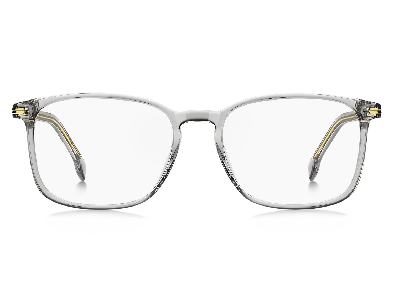 Occhiali da vista Hugo Boss 1727 108920 KB7 colore grey forma rettangolare 