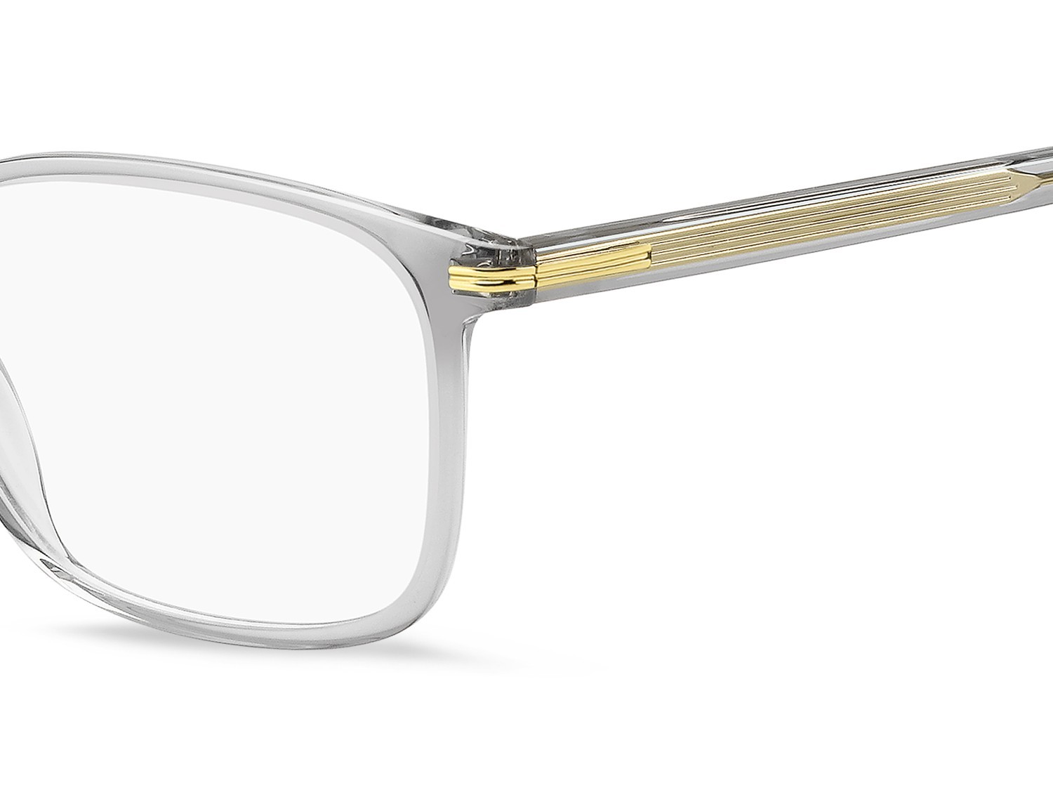 Occhiali da vista Hugo Boss 1727 108920 KB7 colore grey forma rettangolare 