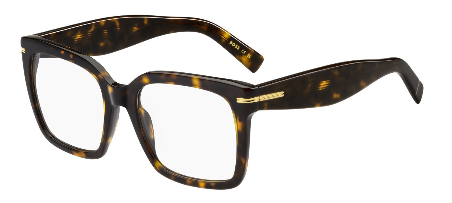 Occhiali da vista Hugo Boss 1733 108921 086 colore havana forma quadrato 