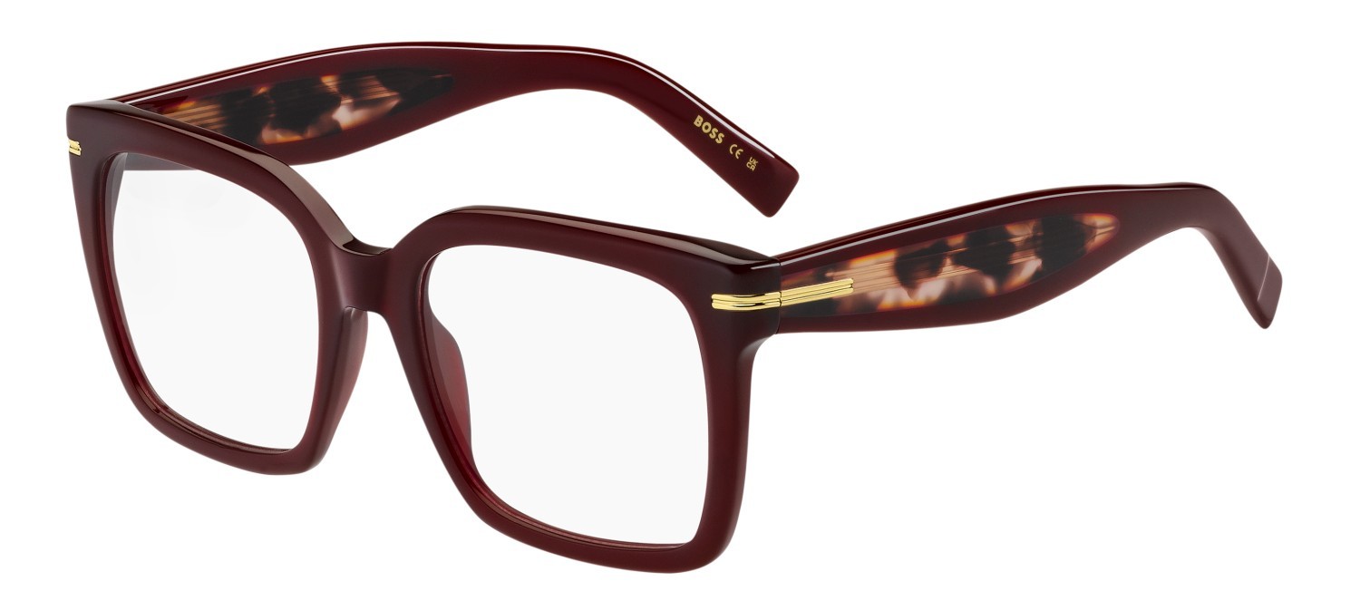 Occhiali da vista Hugo Boss 1733 108921 LHF colore burgundy forma quadrato 