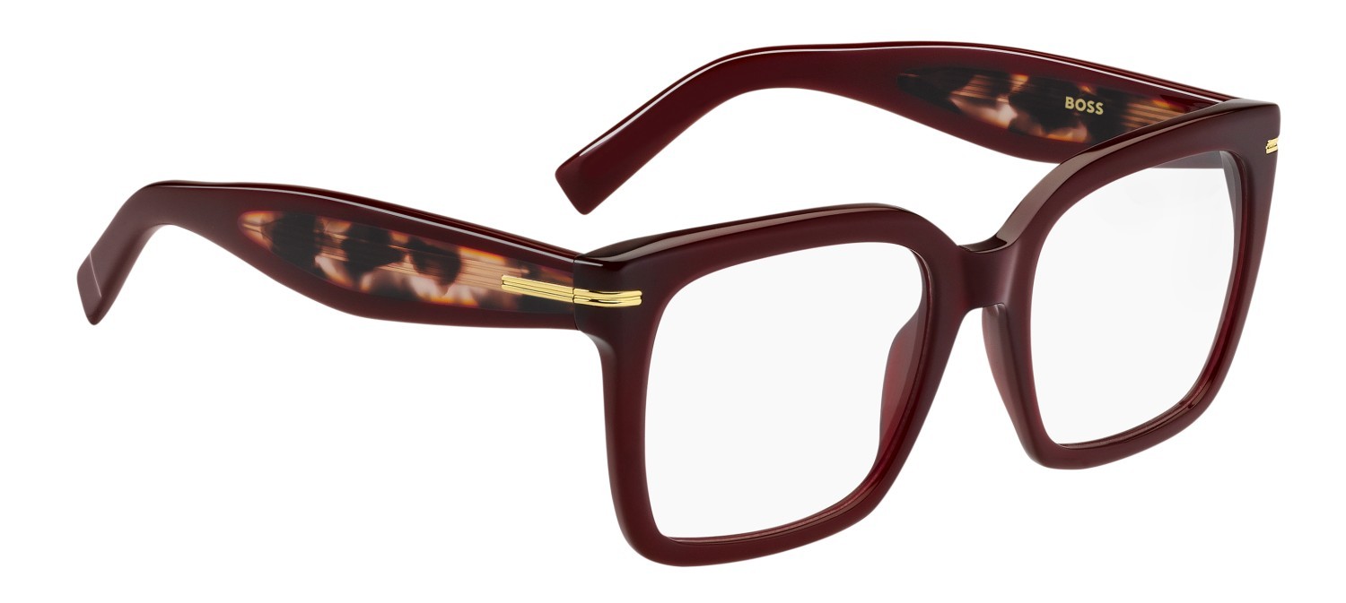 Occhiali da vista Hugo Boss 1733 108921 LHF colore burgundy forma quadrato 
