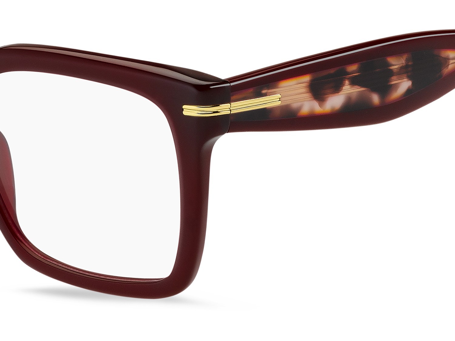 Occhiali da vista Hugo Boss 1733 108921 LHF colore burgundy forma quadrato 