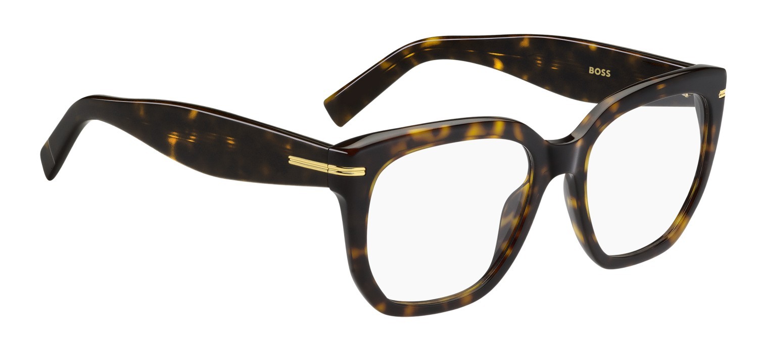 Occhiali da vista Hugo Boss 1734 108922 086 colore havana forma quadrato 