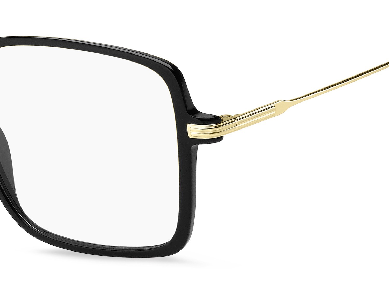 Occhiali da vista Hugo Boss 1735 108923 2M2 colore black gold forma quadrato 