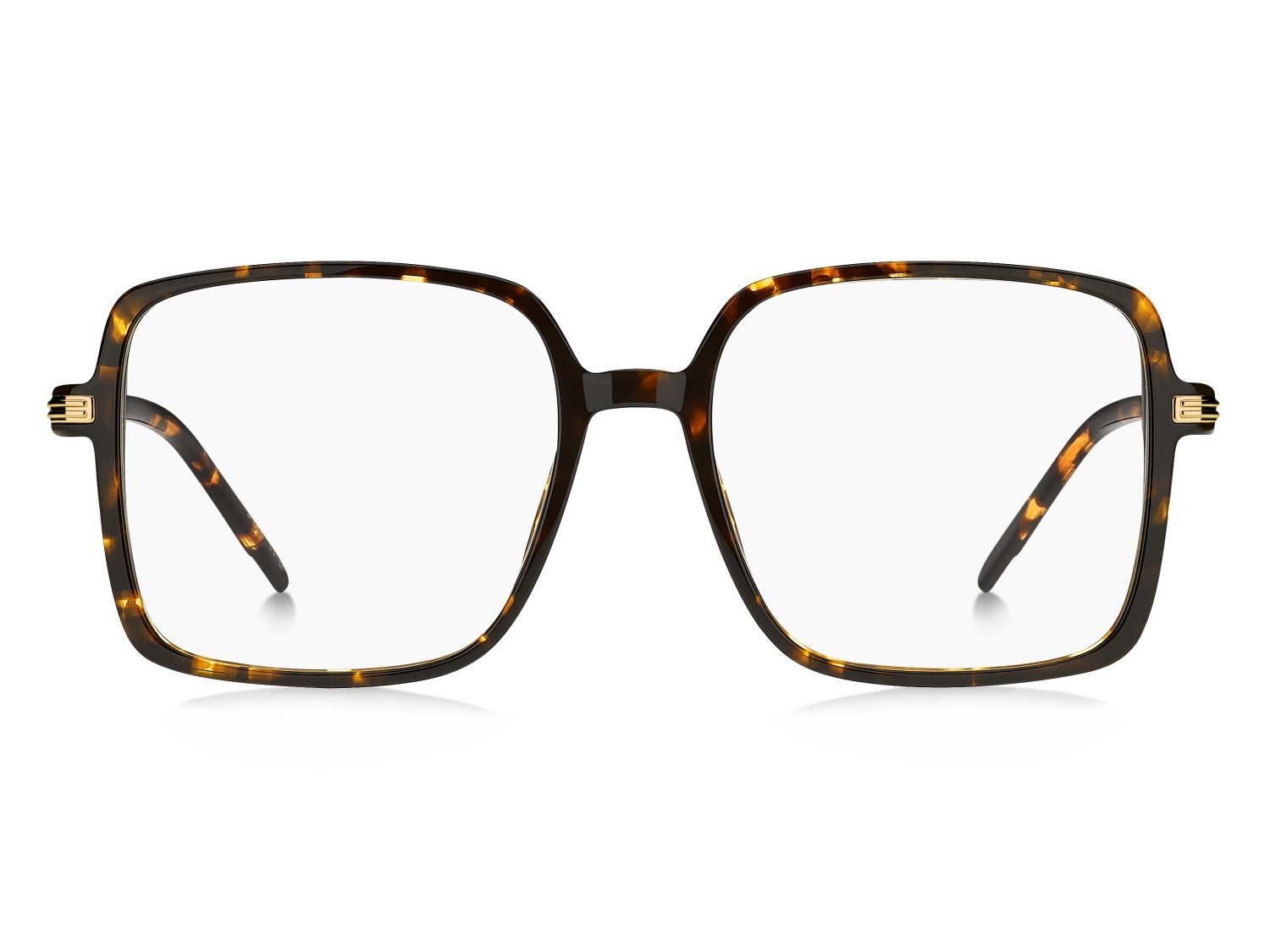 Occhiali da vista Hugo Boss 1735 108923 LVL colore brown havana gold forma quadrato 