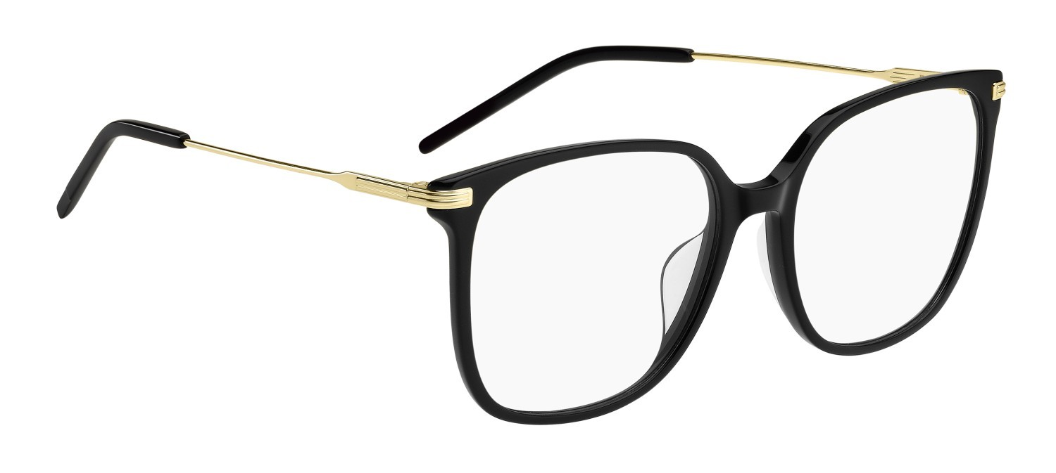 Occhiali da vista Hugo Boss 1736/G 108924 2M2 colore black gold forma quadrato 