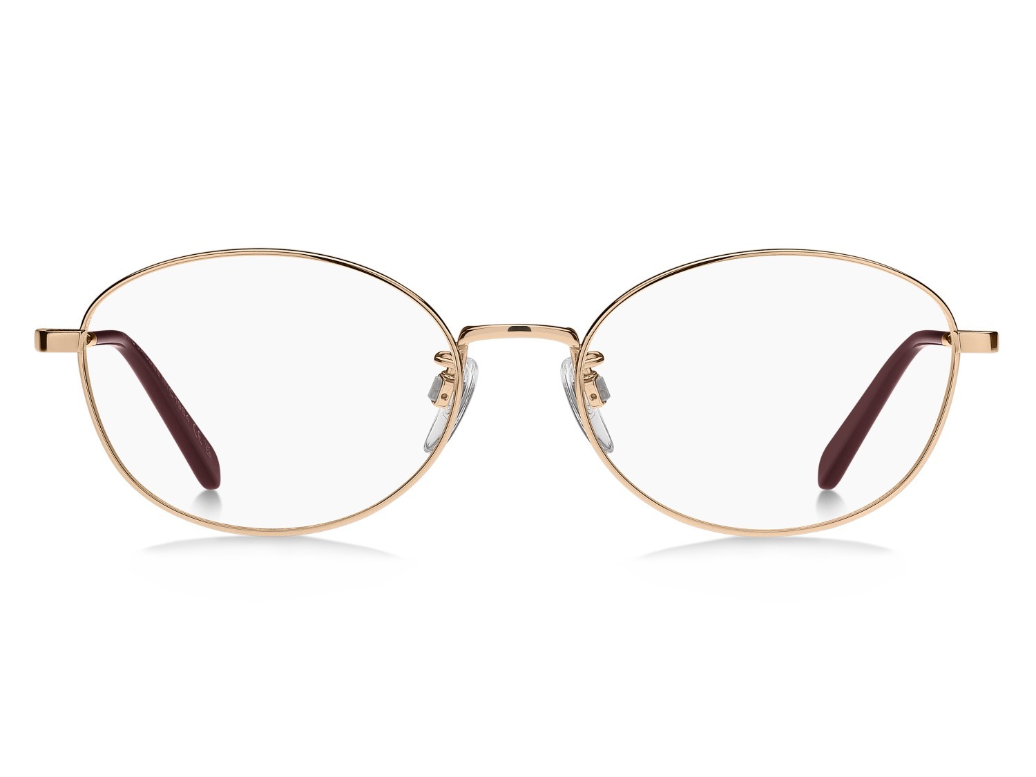 Brillen Marc Jacobs 795/FJ 108927 NOA farbe gold burgundy form oval 