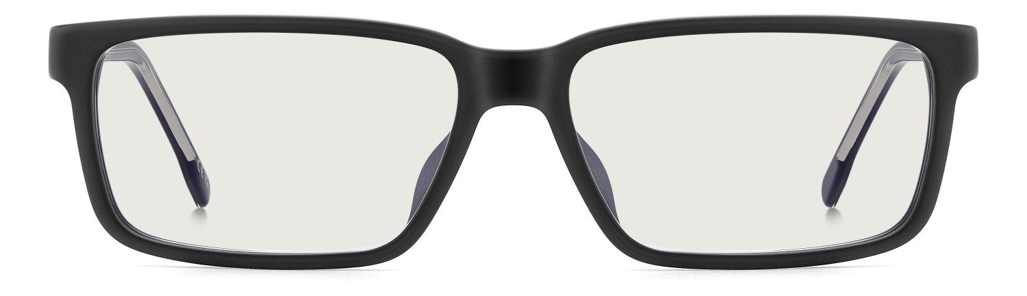 Brillen Carrera C Flex 07/G 108930 807 farbe black form rechteckig gläser blue mirror