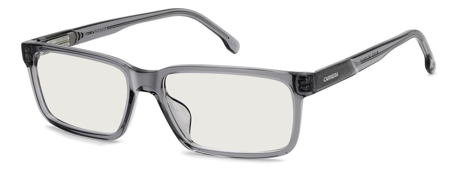 Occhiali da vista Carrera C Flex 07/G 108930 KB7 colore grey forma rettangolare lenti blue mirror
