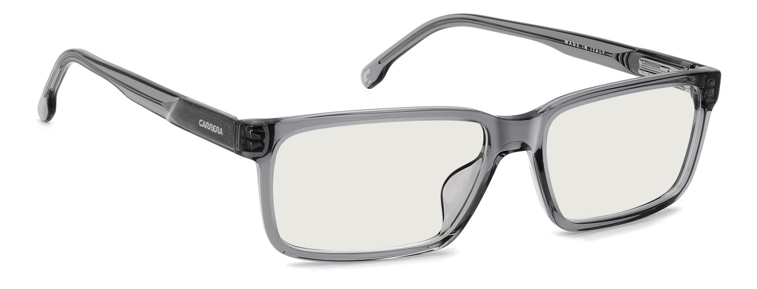 Occhiali da vista Carrera C Flex 07/G 108930 KB7 colore grey forma rettangolare lenti blue mirror