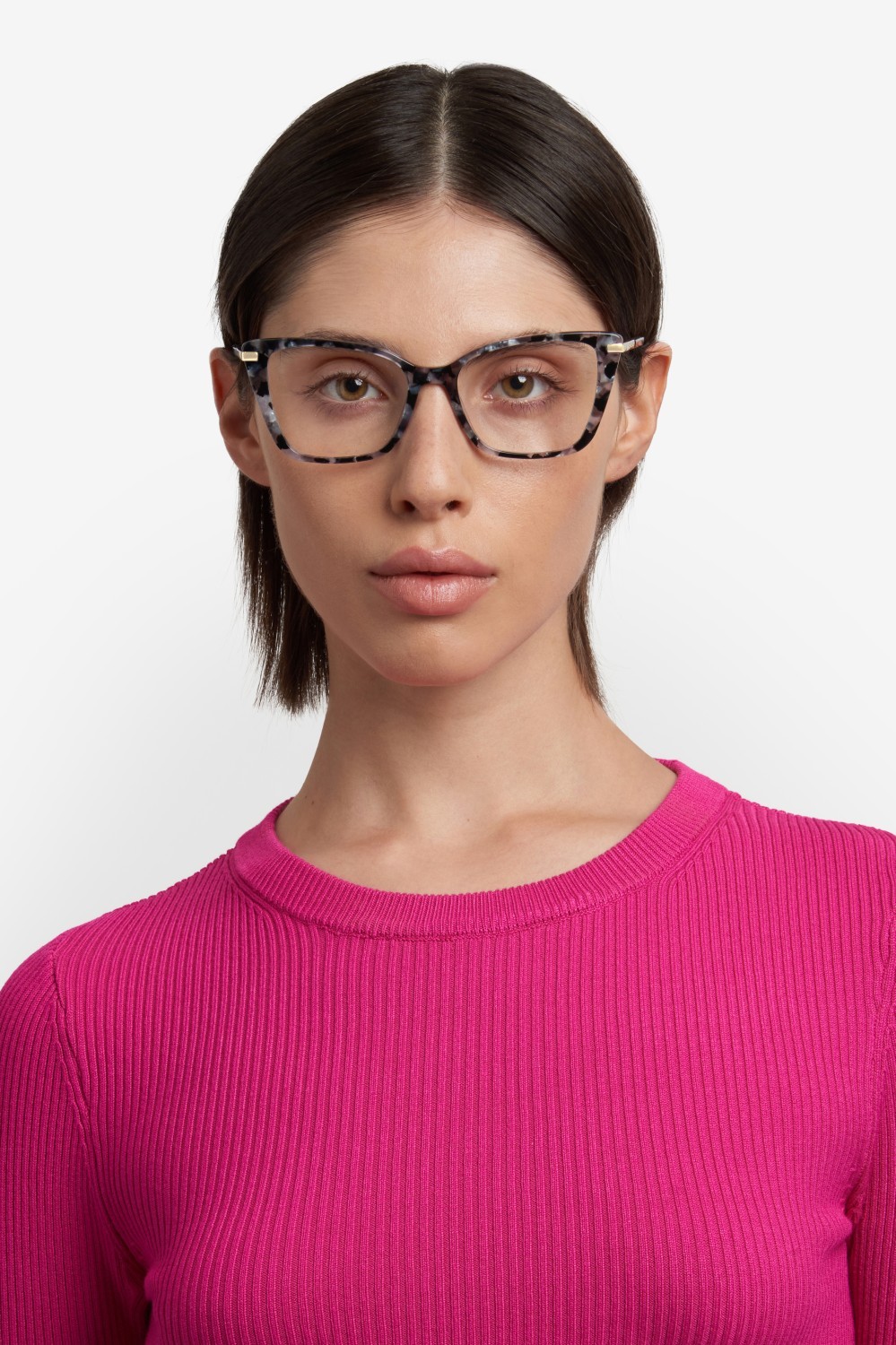Occhiali da vista Marc Jacobs 779 108938 WR7 colore black havana forma rettangolare 