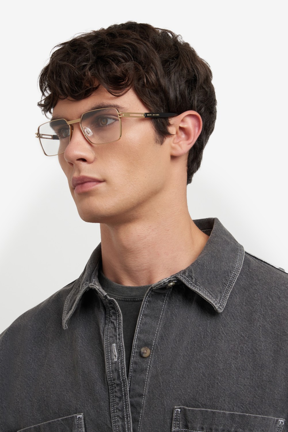 Occhiali da vista Marc Jacobs 783 108941 RHL colore gold black_ forma rettangolare 
