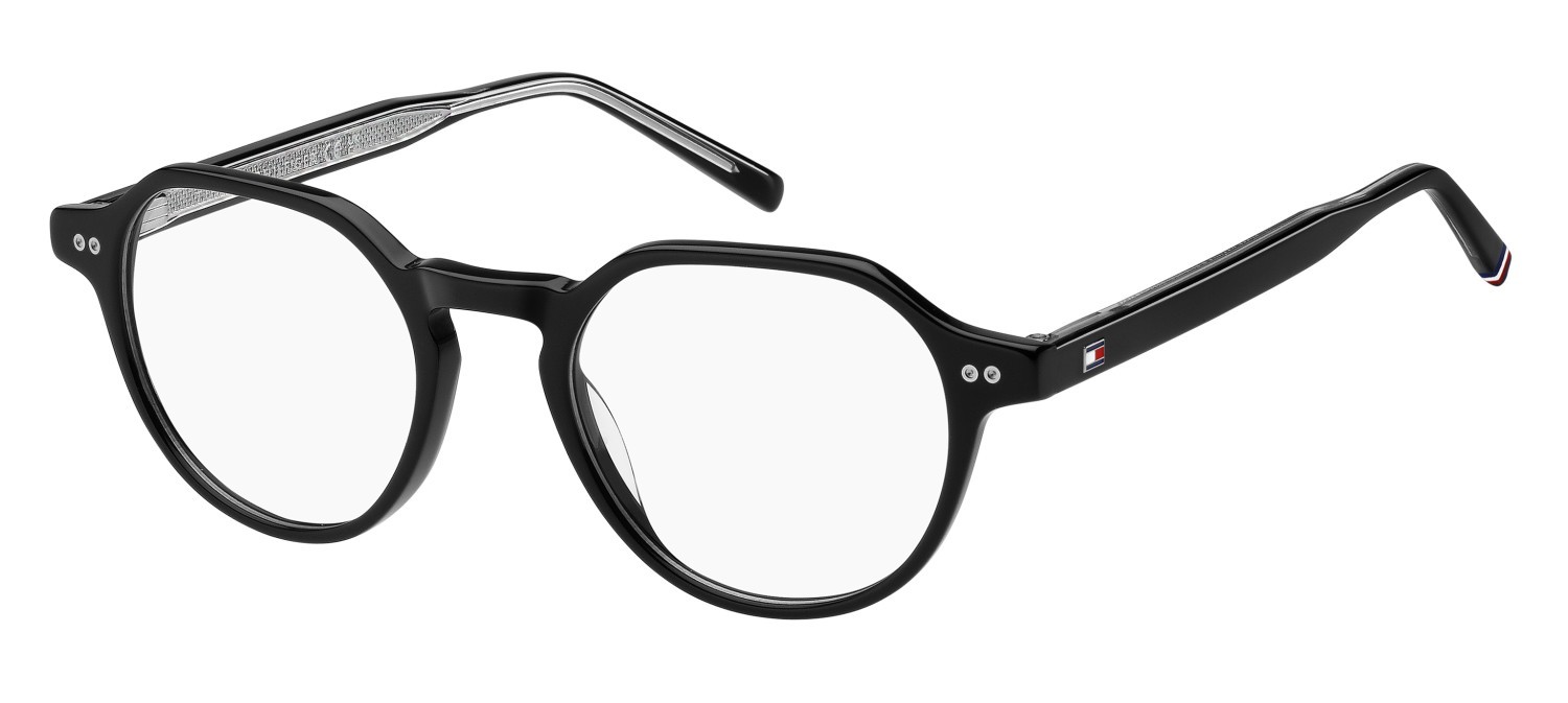Brillen Tommy Hilfiger Th 2128 108942 807 farbe black form rund 